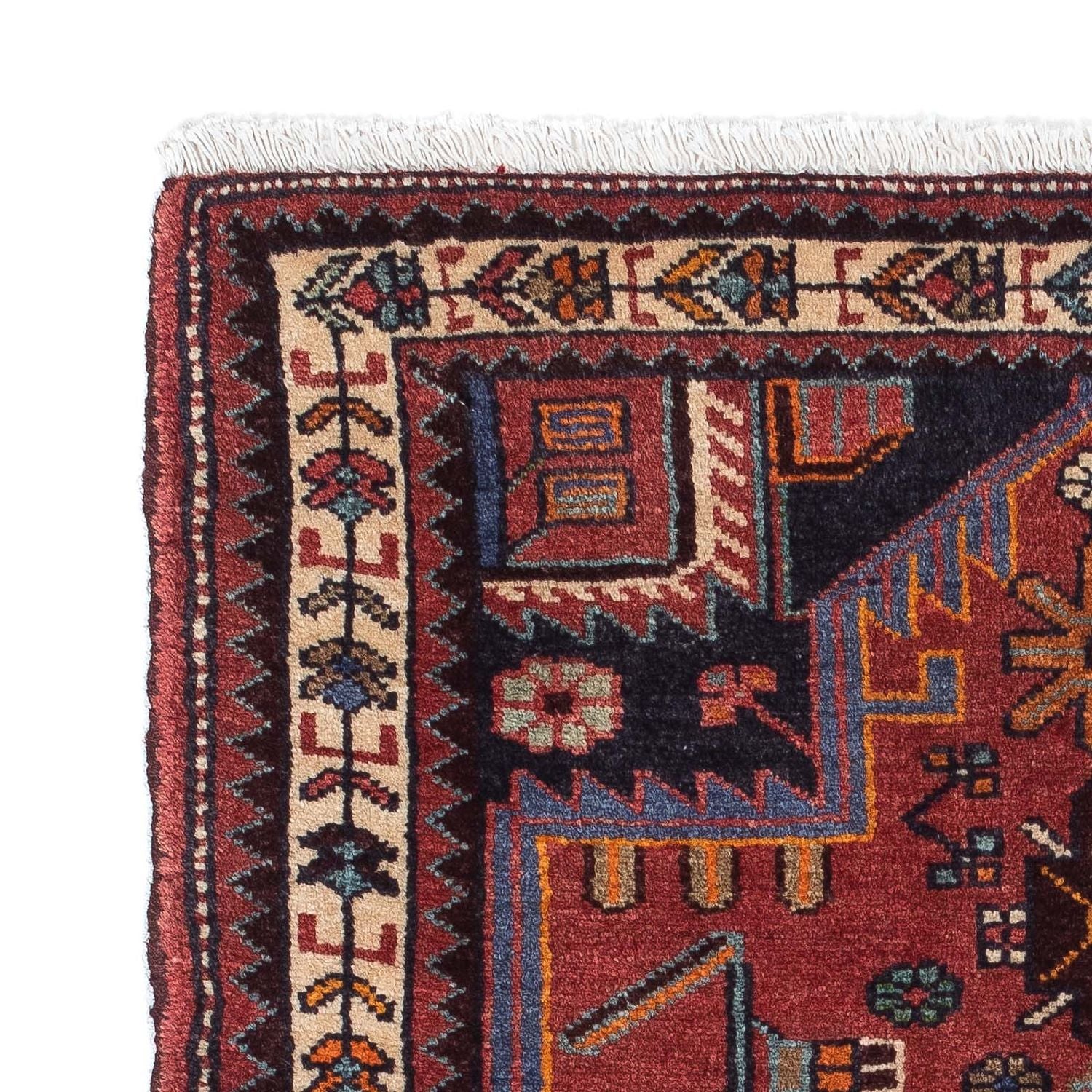 Tappeto Persero - Nomade - 118 x 81 cm - rosso scuro