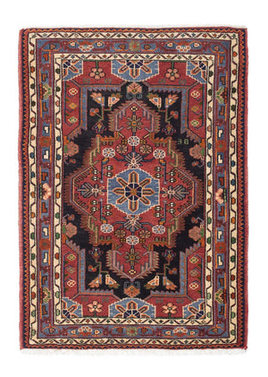 Tappeto Persero - Nomade - 126 x 90 cm - rosso scuro