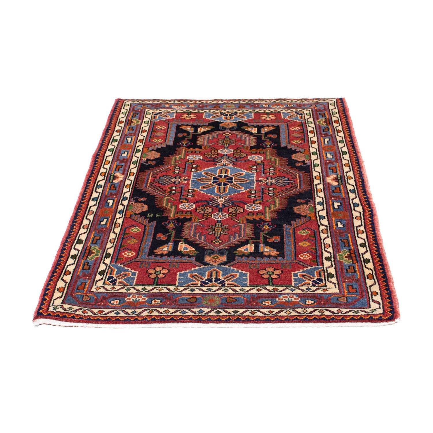 Tappeto Persero - Nomade - 126 x 90 cm - rosso scuro
