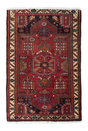 Tappeto Persero - Nomade - 128 x 90 cm - rosso scuro