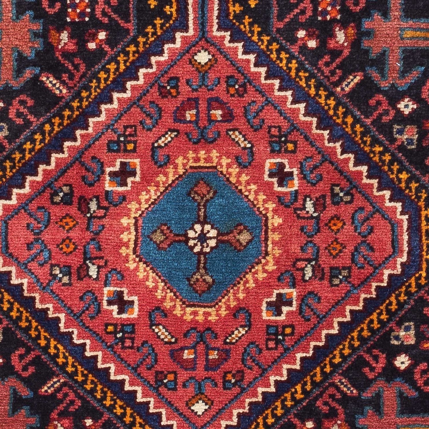 Tappeto Persero - Nomade - 128 x 82 cm - blu scuro