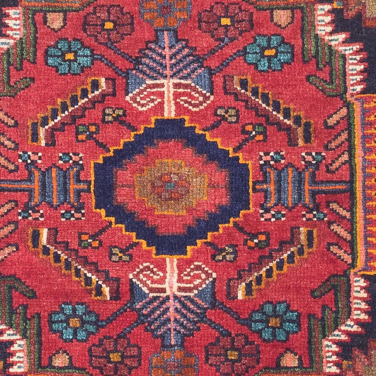 Tappeto Persero - Nomade - 127 x 86 cm - rosso