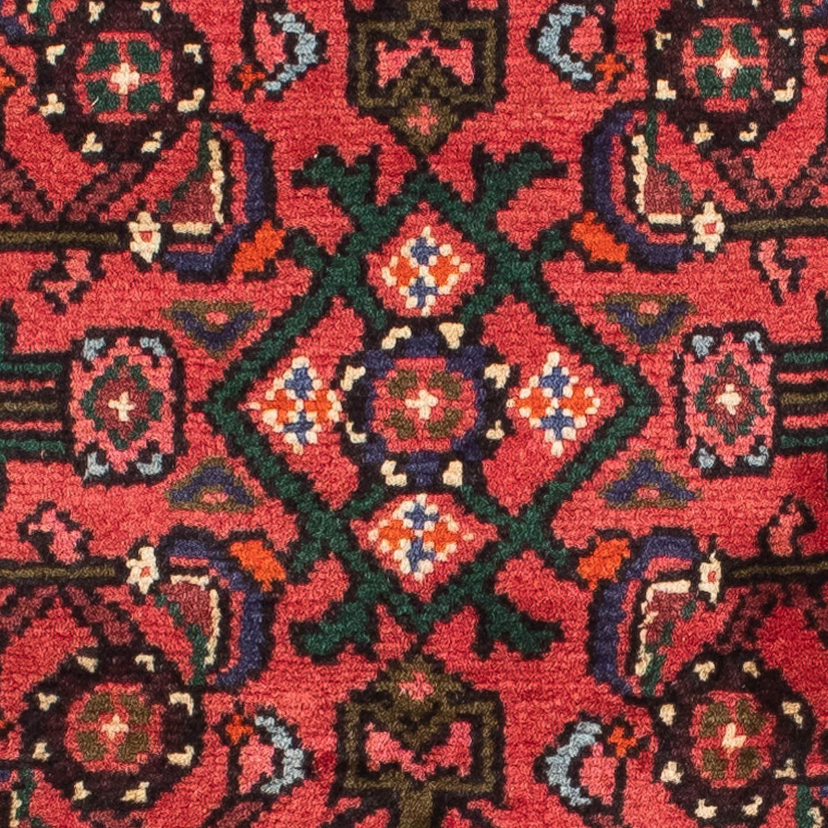 Tappeto corsia Tappeto Persero - Nomade - 190 x 68 cm - rosso scuro