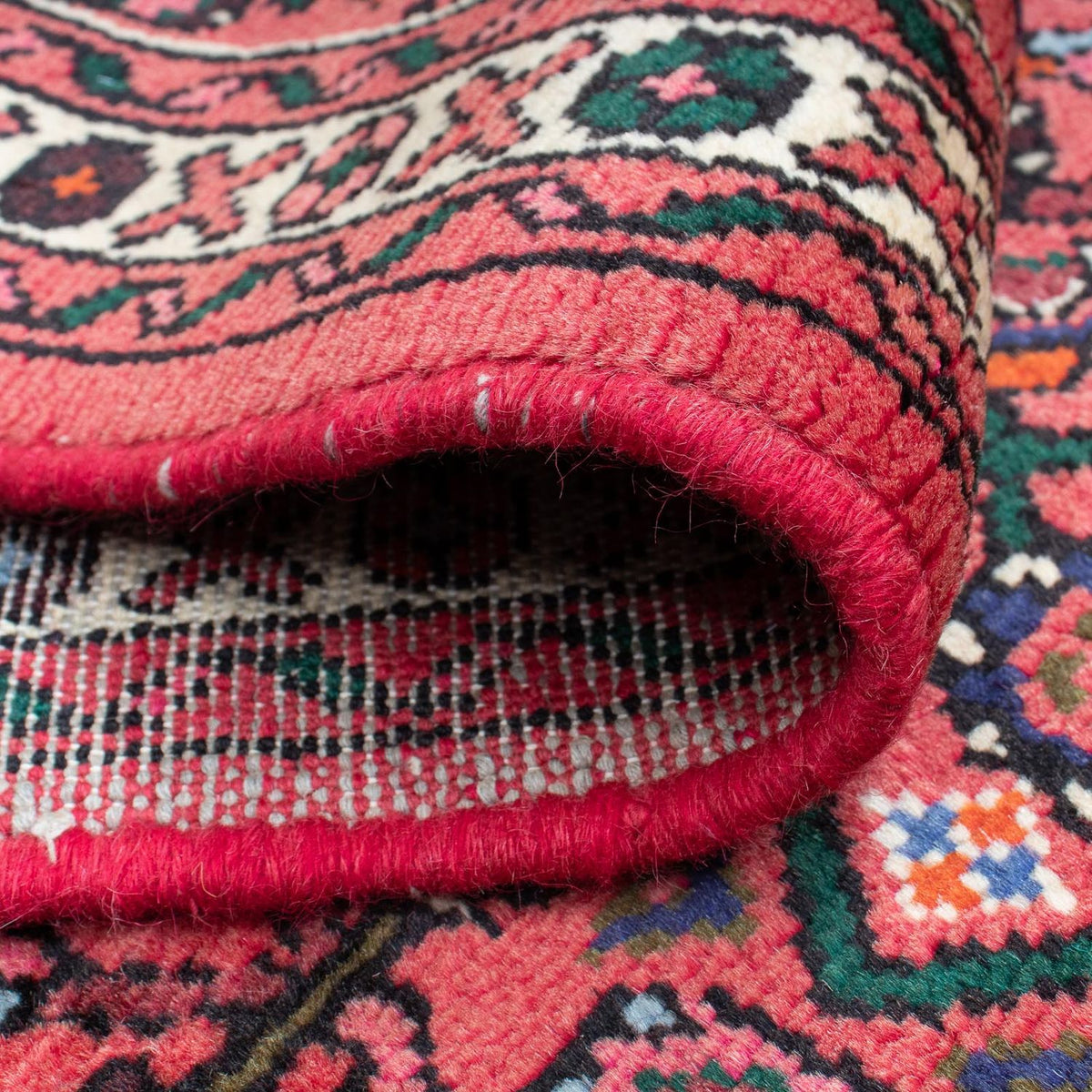Tappeto corsia Tappeto Persero - Nomade - 190 x 68 cm - rosso scuro