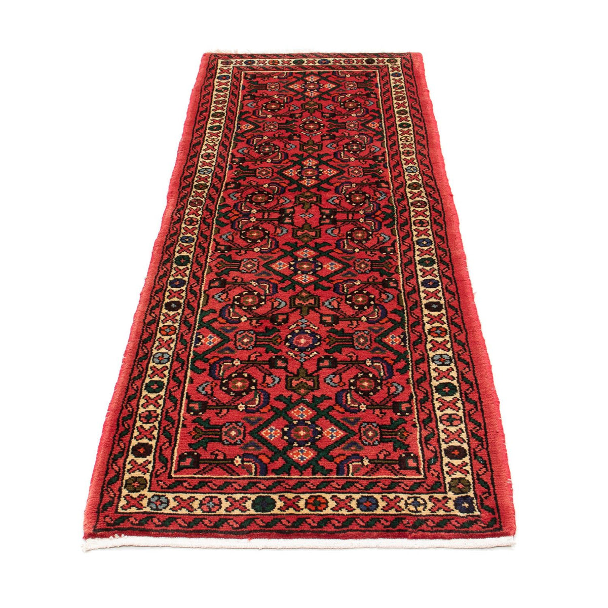 Tappeto corsia Tappeto Persero - Nomade - 190 x 68 cm - rosso scuro