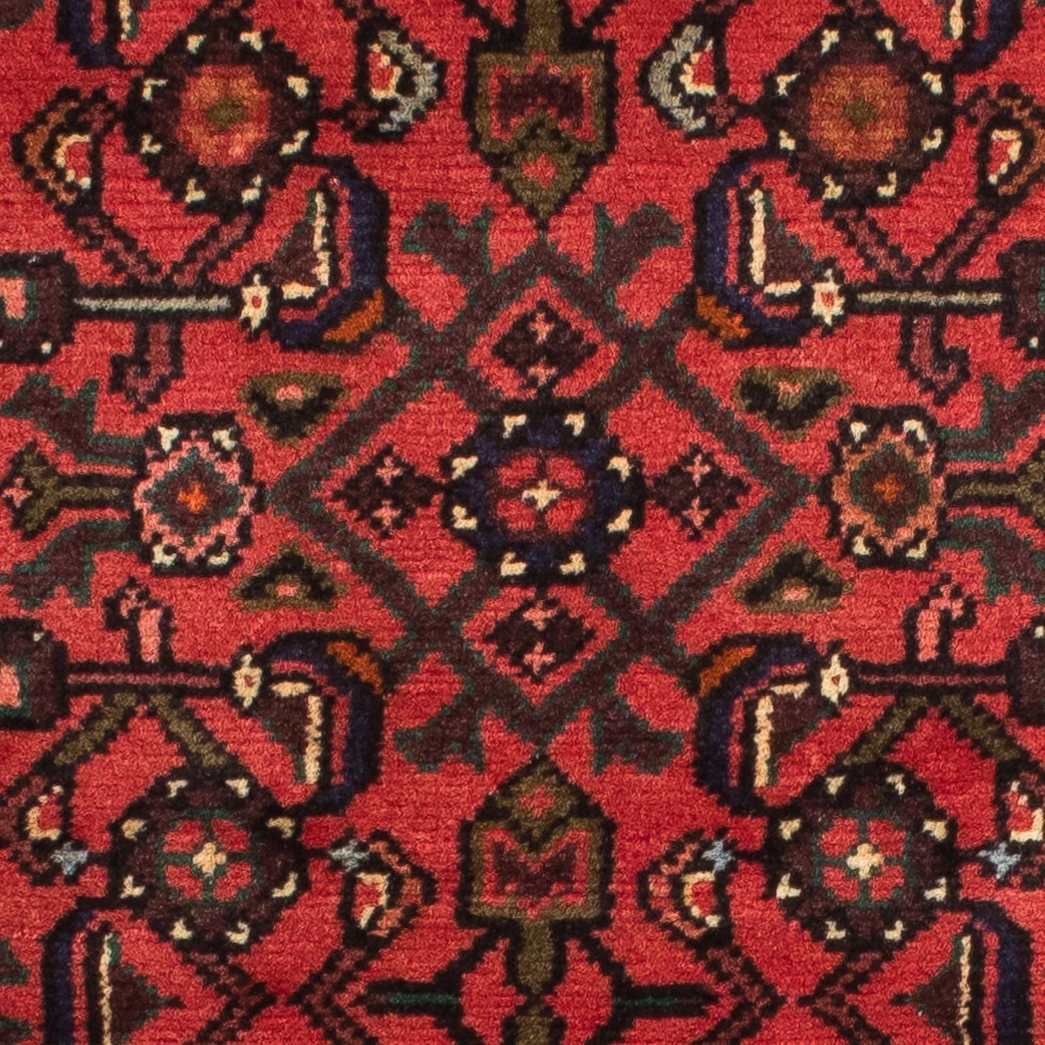 Tappeto corsia Tappeto Persero - Nomade - 190 x 72 cm - rosso scuro
