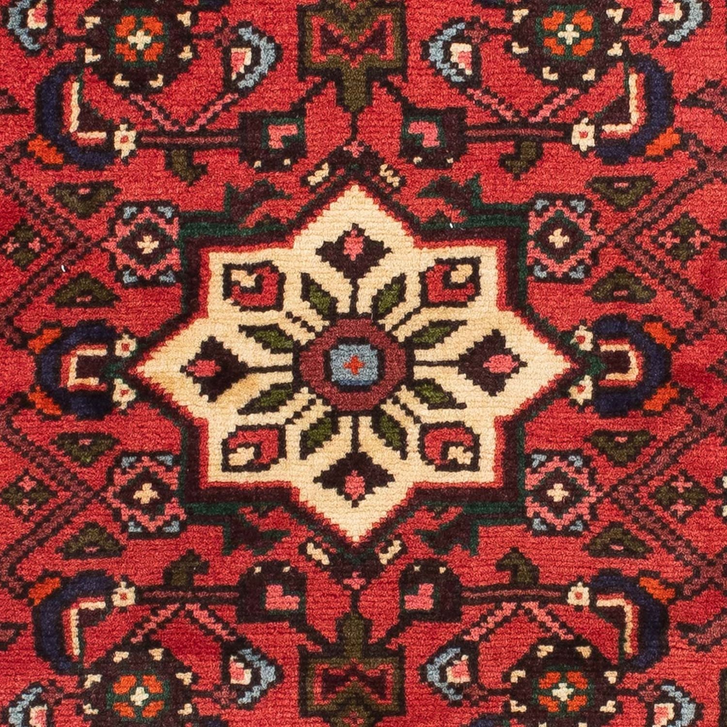 Tappeto corsia Tappeto Persero - Nomade - 200 x 72 cm - rosso scuro