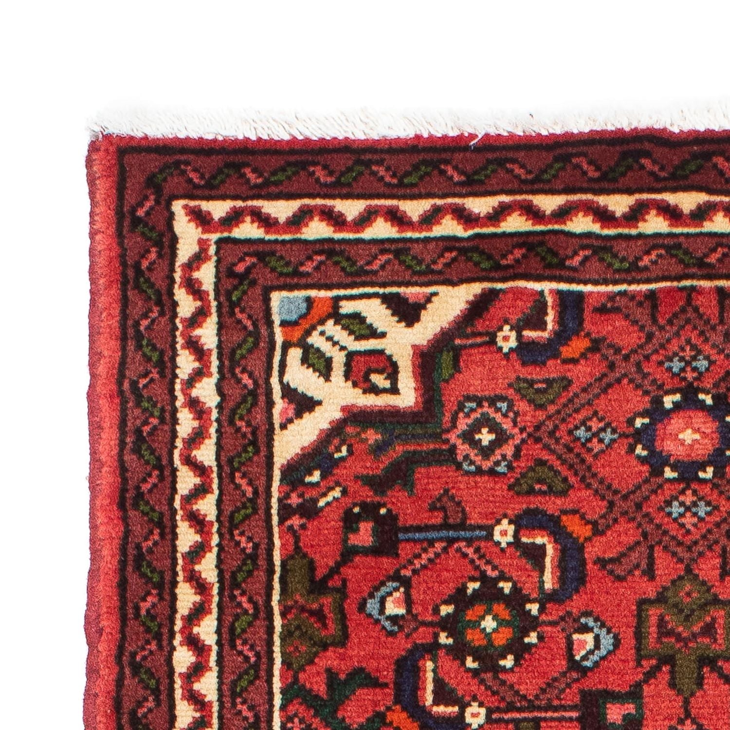 Tappeto corsia Tappeto Persero - Nomade - 200 x 72 cm - rosso scuro
