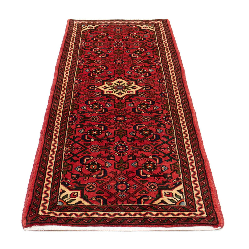 Tappeto corsia Tappeto Persero - Nomade - 200 x 72 cm - rosso scuro