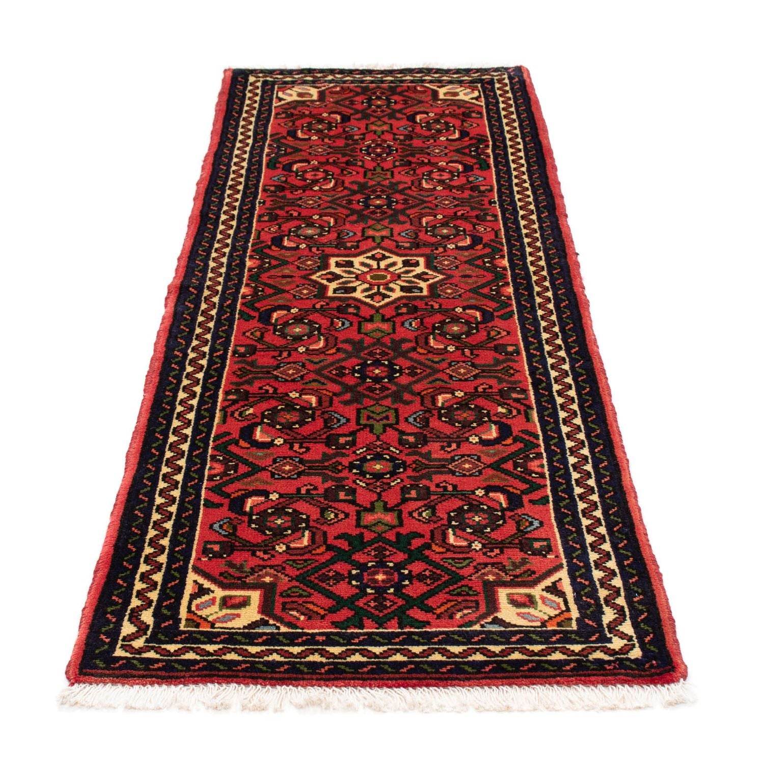 Tappeto corsia Tappeto Persero - Nomade - 195 x 68 cm - rosso scuro