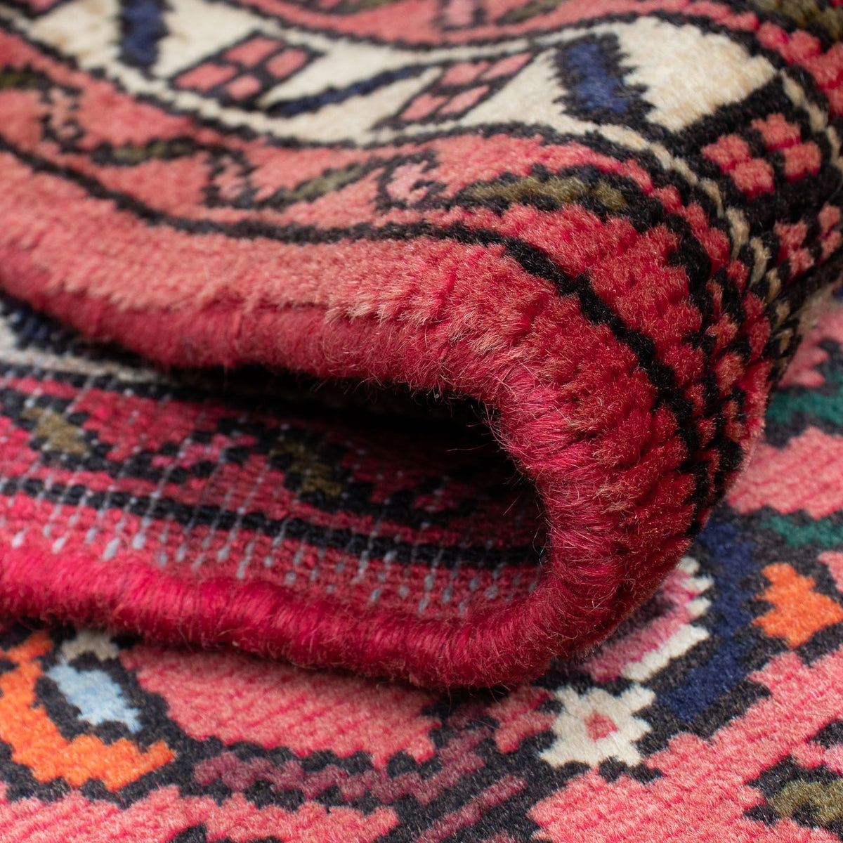 Tappeto corsia Tappeto Persero - Nomade - 198 x 70 cm - rosso scuro