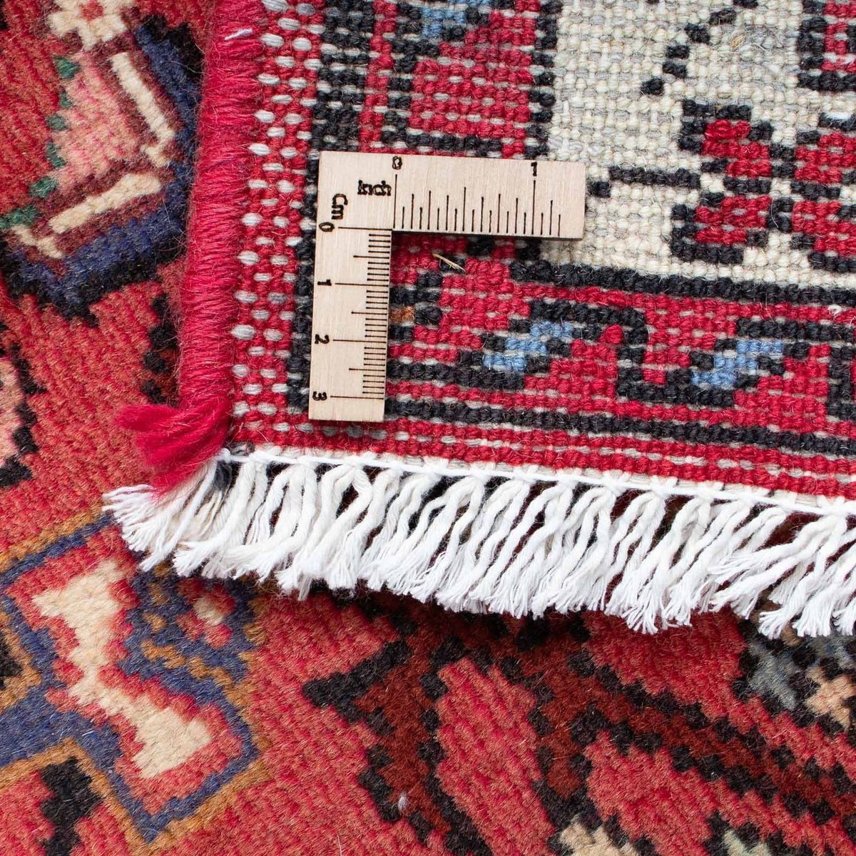 Tappeto corsia Tappeto Persero - Nomade - 205 x 75 cm - rosso scuro
