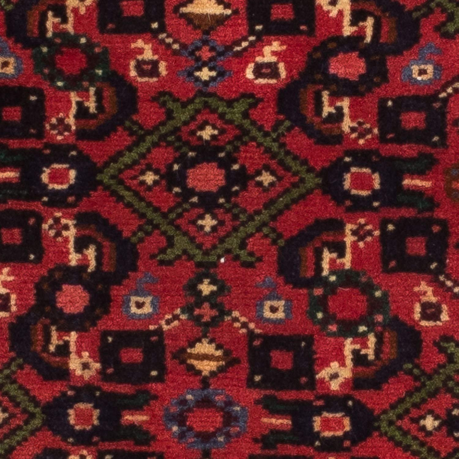 Tappeto corsia Tappeto Persero - Nomade - 193 x 65 cm - rosso scuro