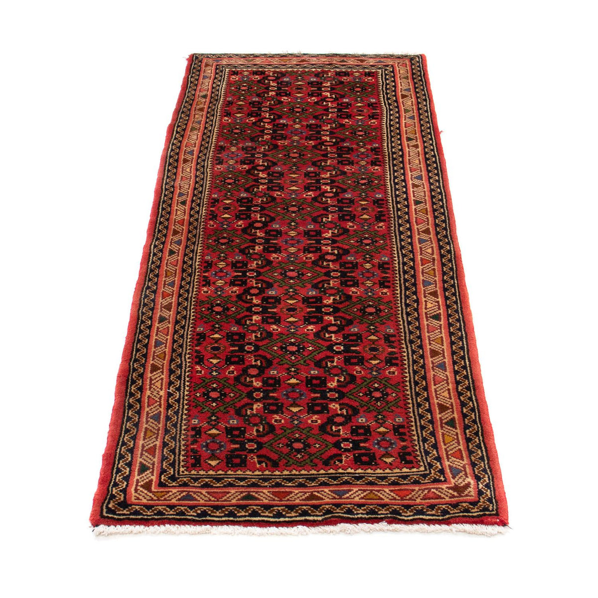 Tappeto corsia Tappeto Persero - Nomade - 193 x 65 cm - rosso scuro