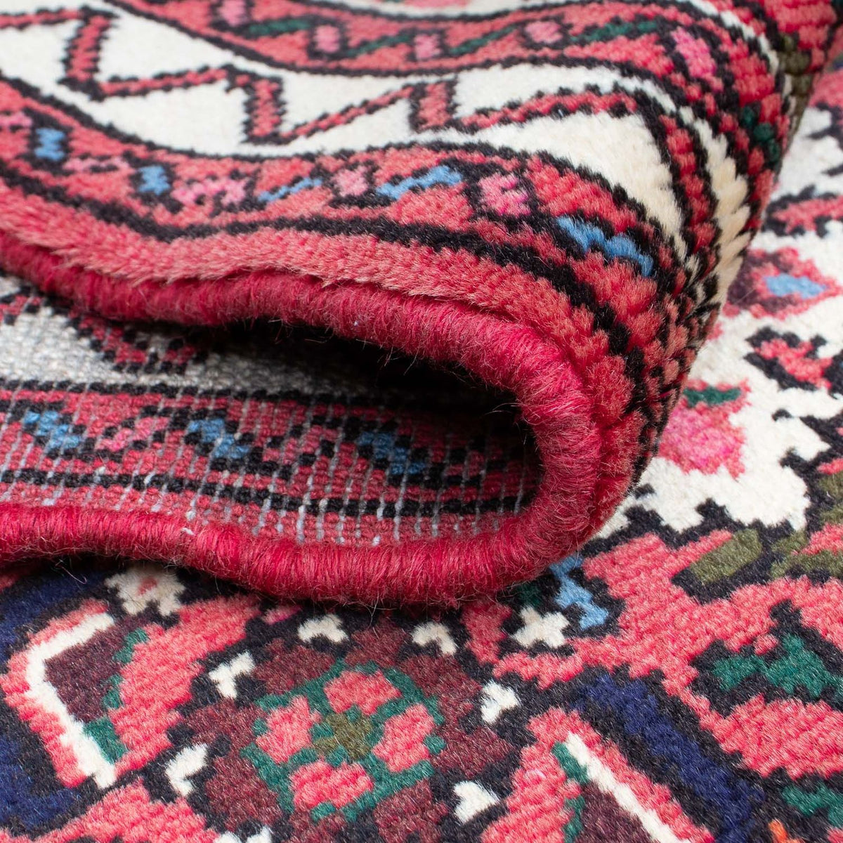 Tappeto corsia Tappeto Persero - Nomade - 190 x 80 cm - rosso scuro