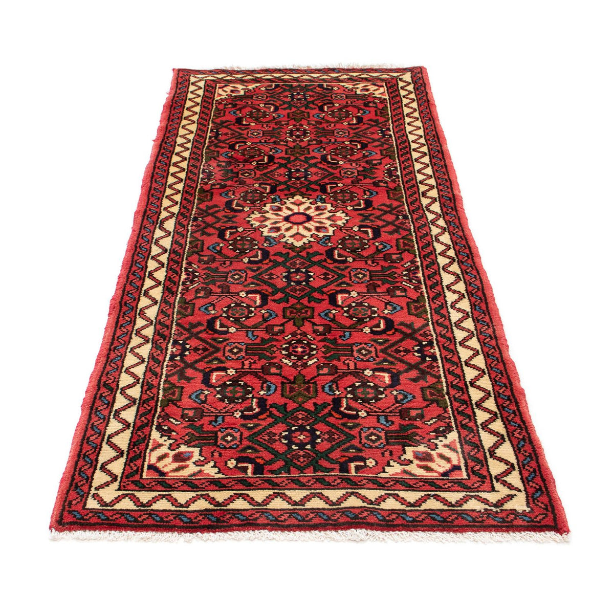 Tappeto corsia Tappeto Persero - Nomade - 190 x 80 cm - rosso scuro