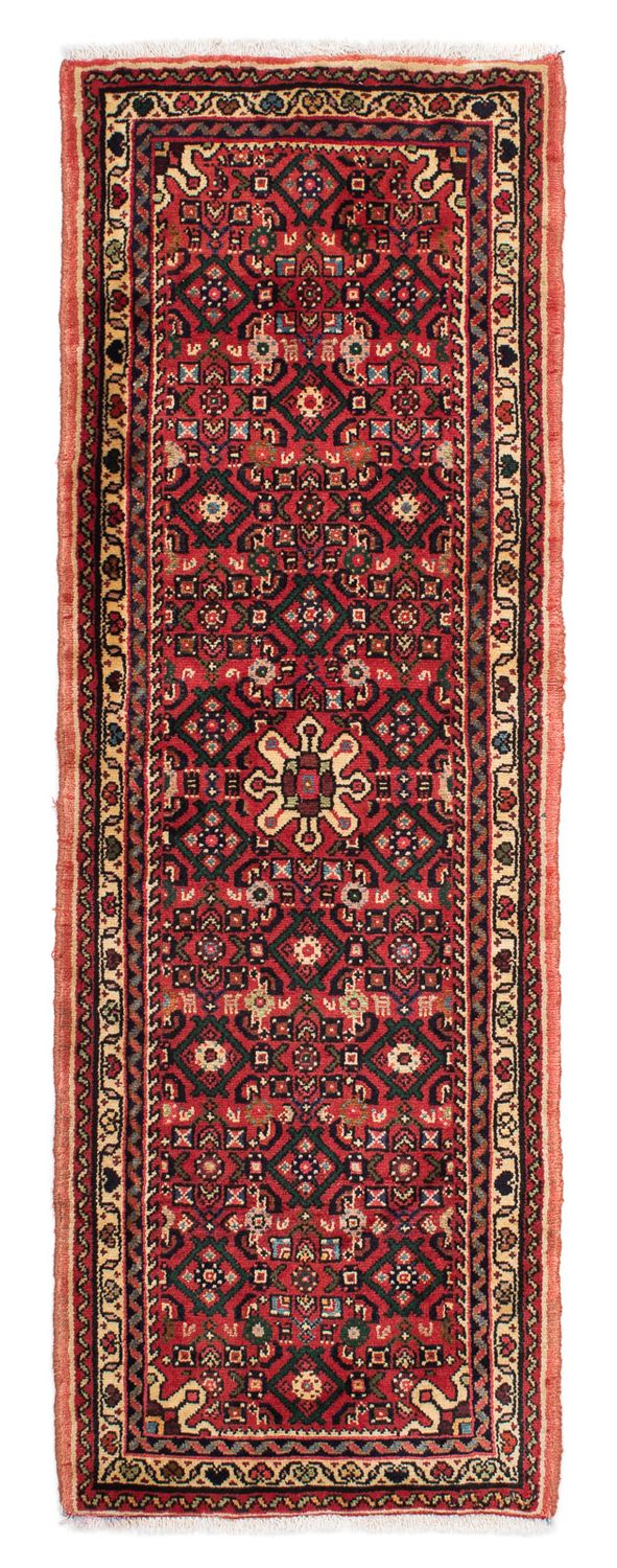 Tappeto corsia Tappeto Persero - Nomade - 205 x 70 cm - rosso scuro