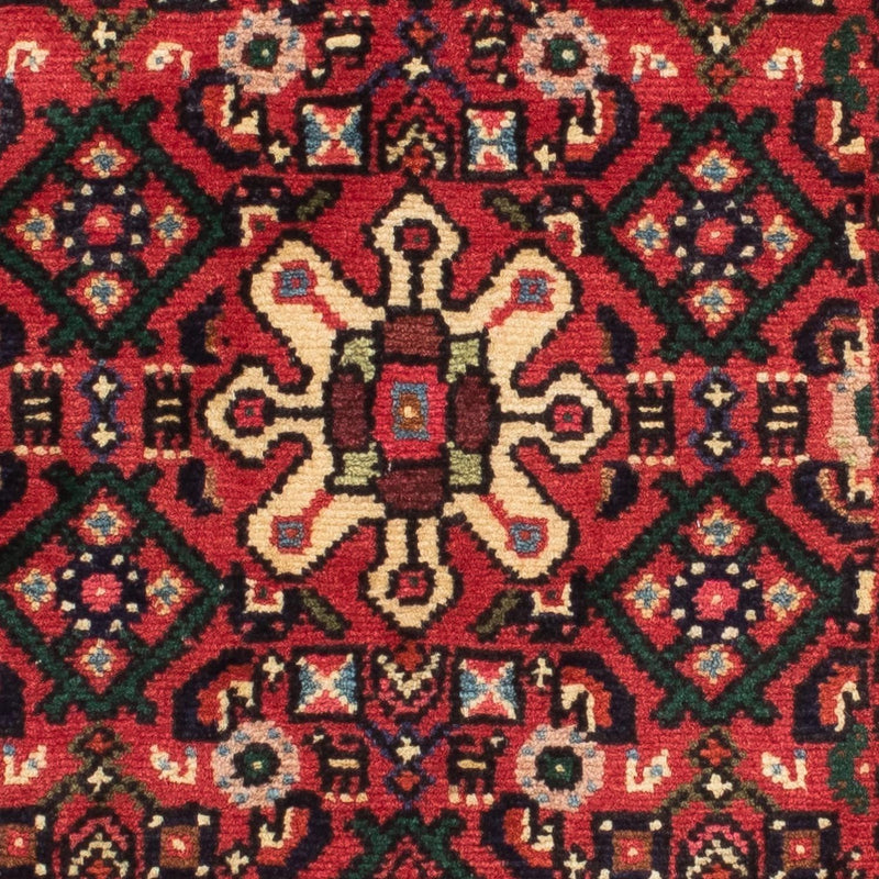 Tappeto corsia Tappeto Persero - Nomade - 205 x 70 cm - rosso scuro