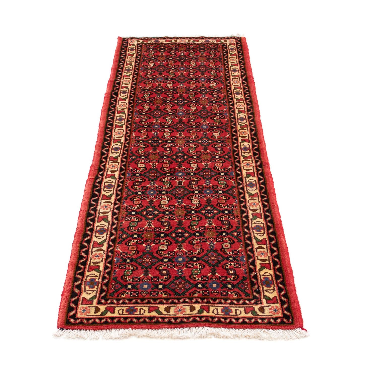 Tappeto corsia Tappeto Persero - Nomade - 205 x 65 cm - rosso scuro