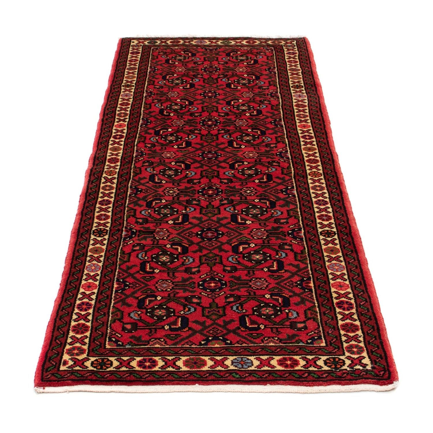 Tappeto corsia Tappeto Persero - Nomade - 195 x 75 cm - rosso scuro