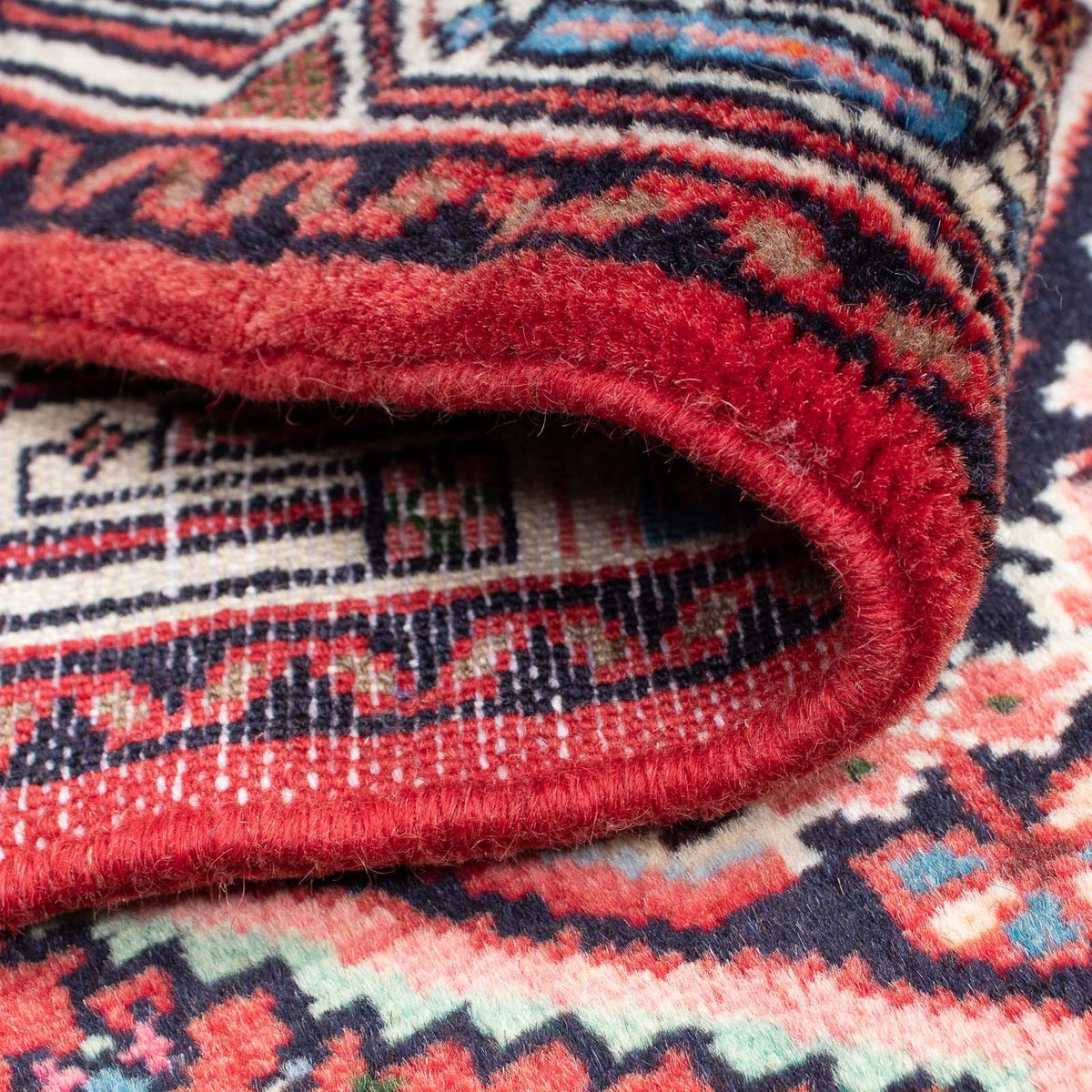 Tappeto corsia Tappeto Persero - Nomade - 190 x 82 cm - rosso scuro