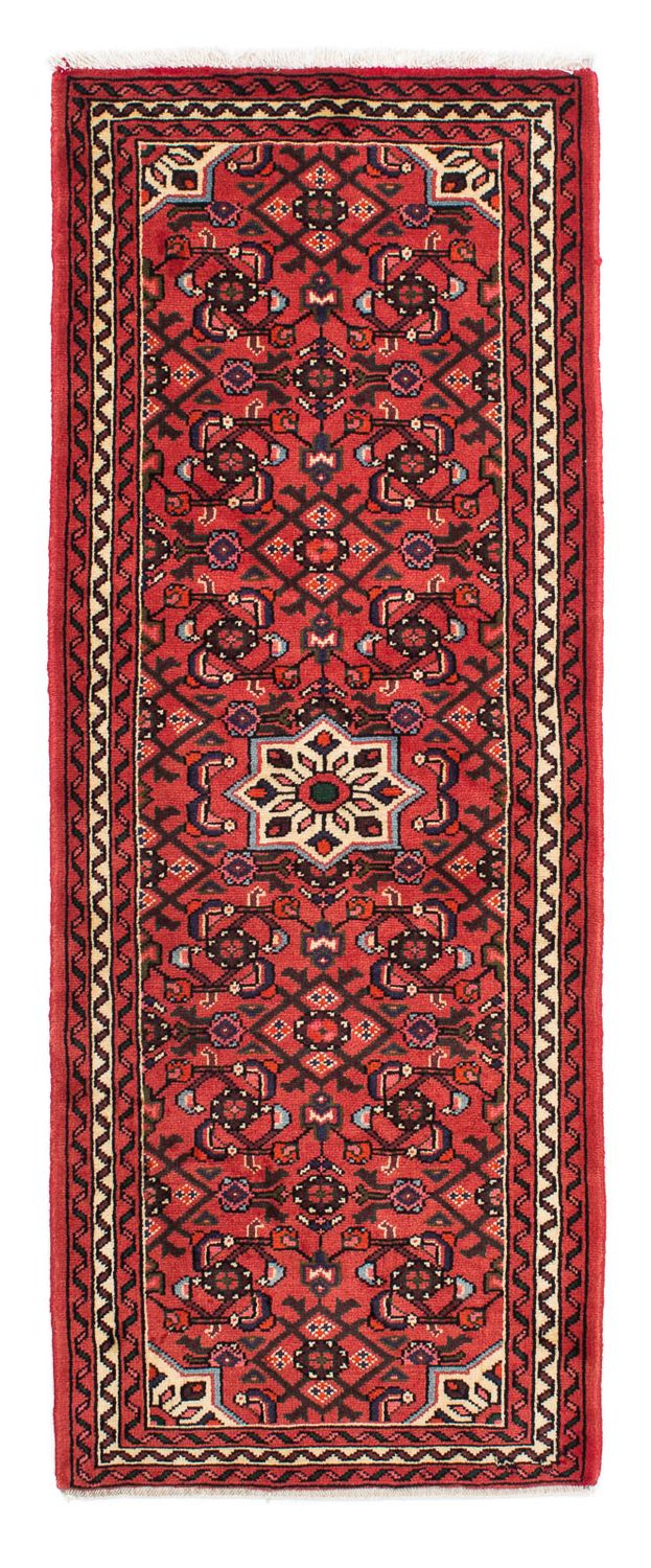 Tappeto corsia Tappeto Persero - Nomade - 198 x 75 cm - rosso scuro