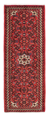 Tappeto corsia Tappeto Persero - Nomade - 198 x 75 cm - rosso scuro