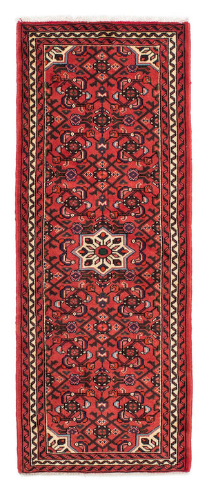 Tappeto corsia Tappeto Persero - Nomade - 198 x 75 cm - rosso scuro