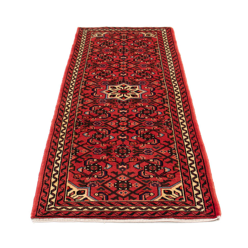 Tappeto corsia Tappeto Persero - Nomade - 198 x 75 cm - rosso scuro