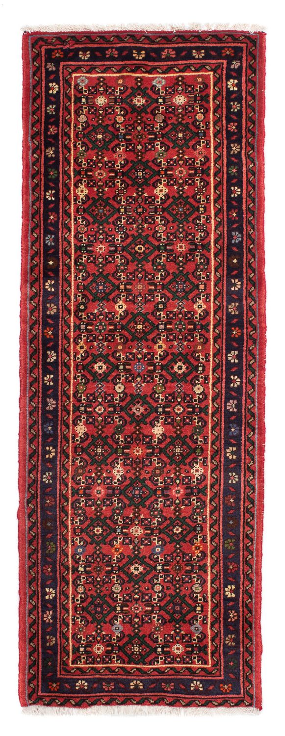 Tappeto corsia Tappeto Persero - Nomade - 205 x 70 cm - rosso scuro