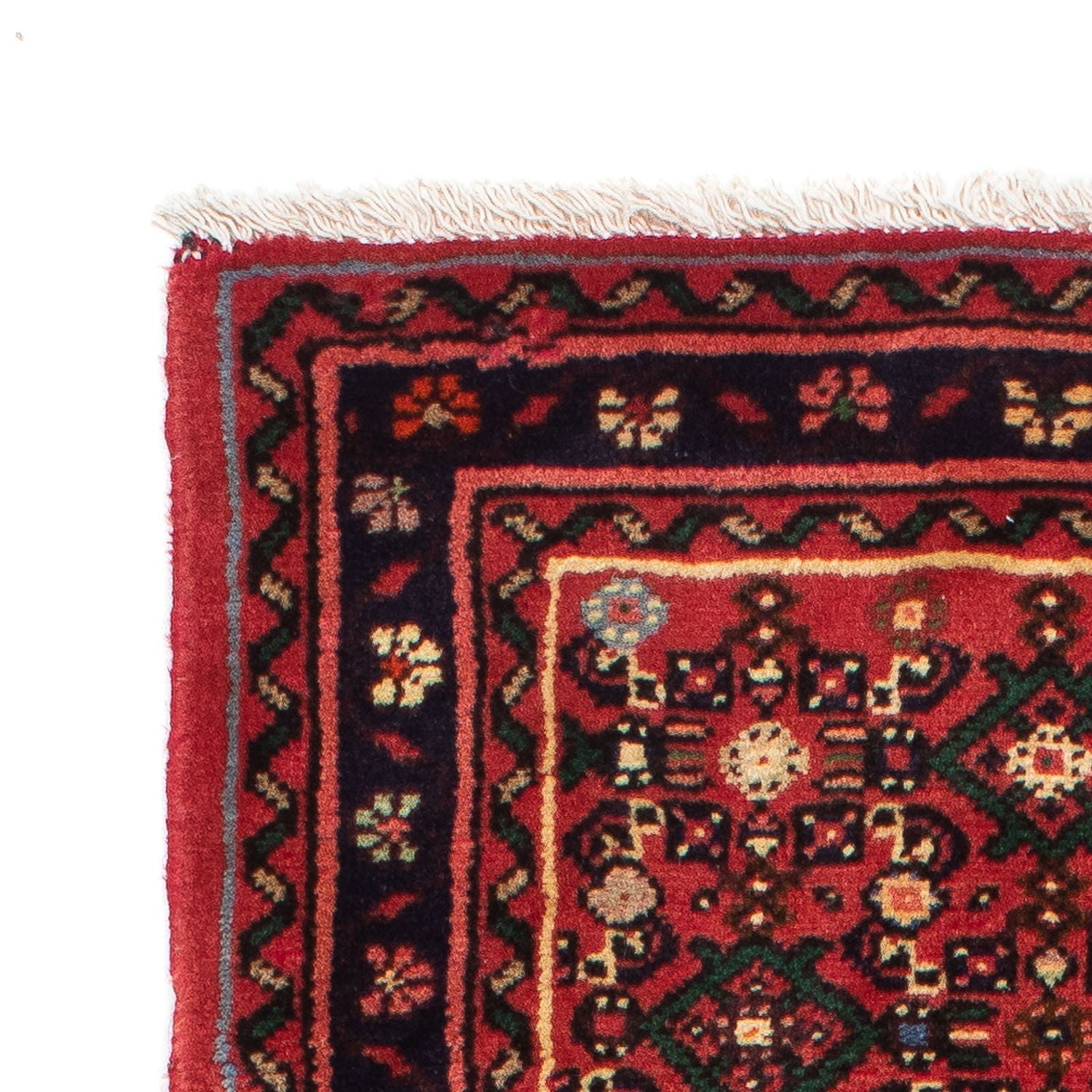 Tappeto corsia Tappeto Persero - Nomade - 205 x 70 cm - rosso scuro