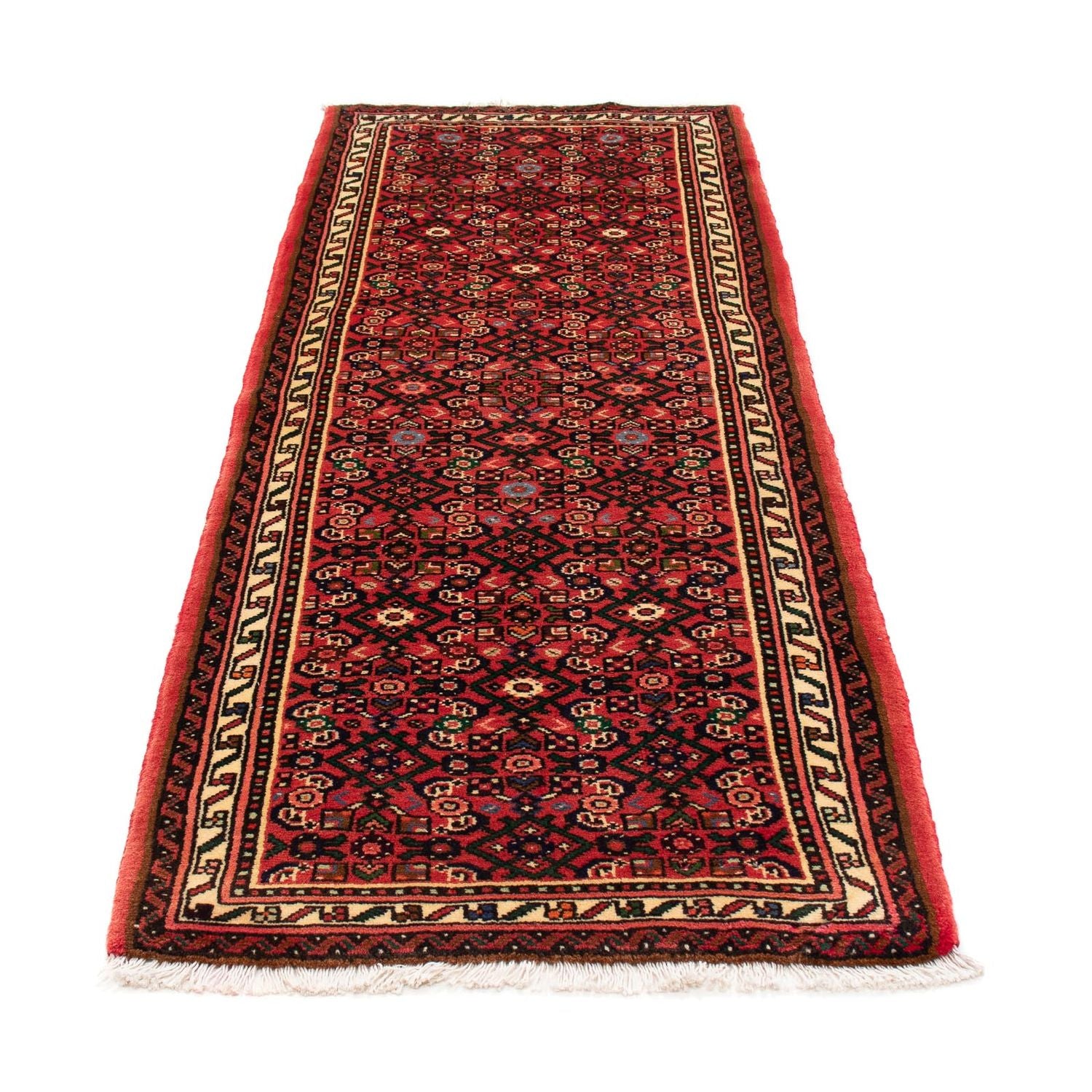Tappeto corsia Tappeto Persero - Nomade - 205 x 75 cm - rosso scuro