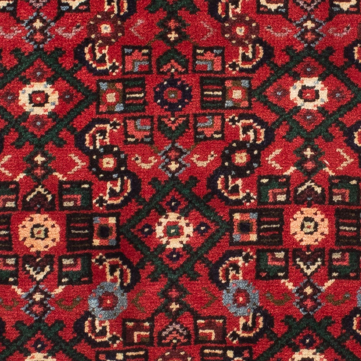 Tappeto corsia Tappeto Persero - Nomade - 210 x 76 cm - rosso scuro