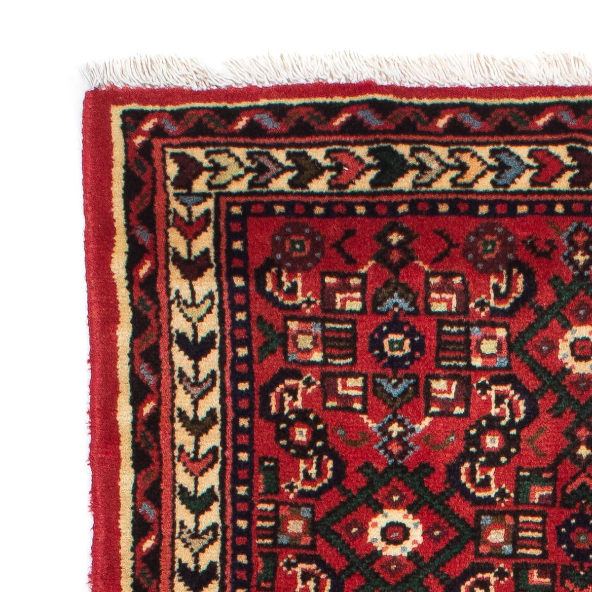 Tappeto corsia Tappeto Persero - Nomade - 210 x 76 cm - rosso scuro