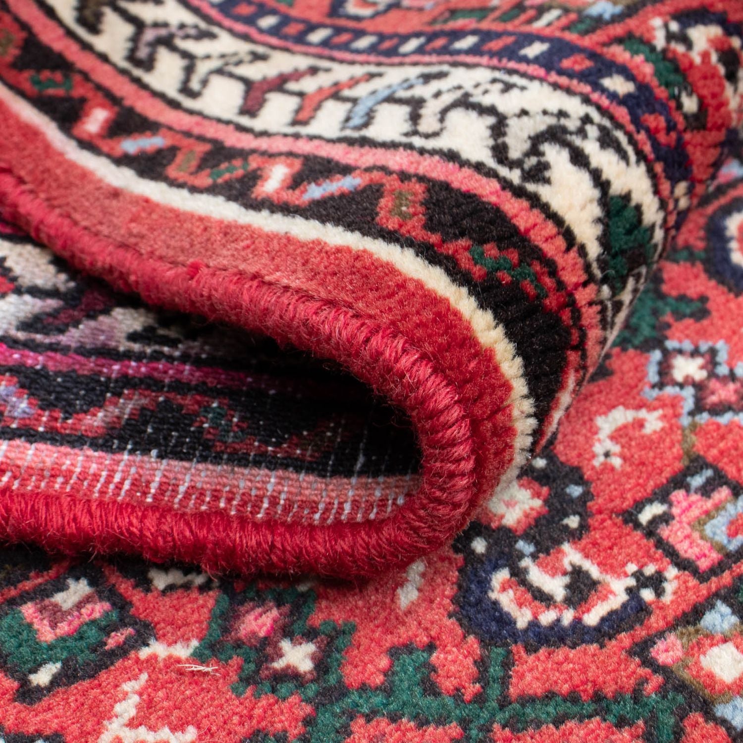 Tappeto corsia Tappeto Persero - Nomade - 210 x 76 cm - rosso scuro