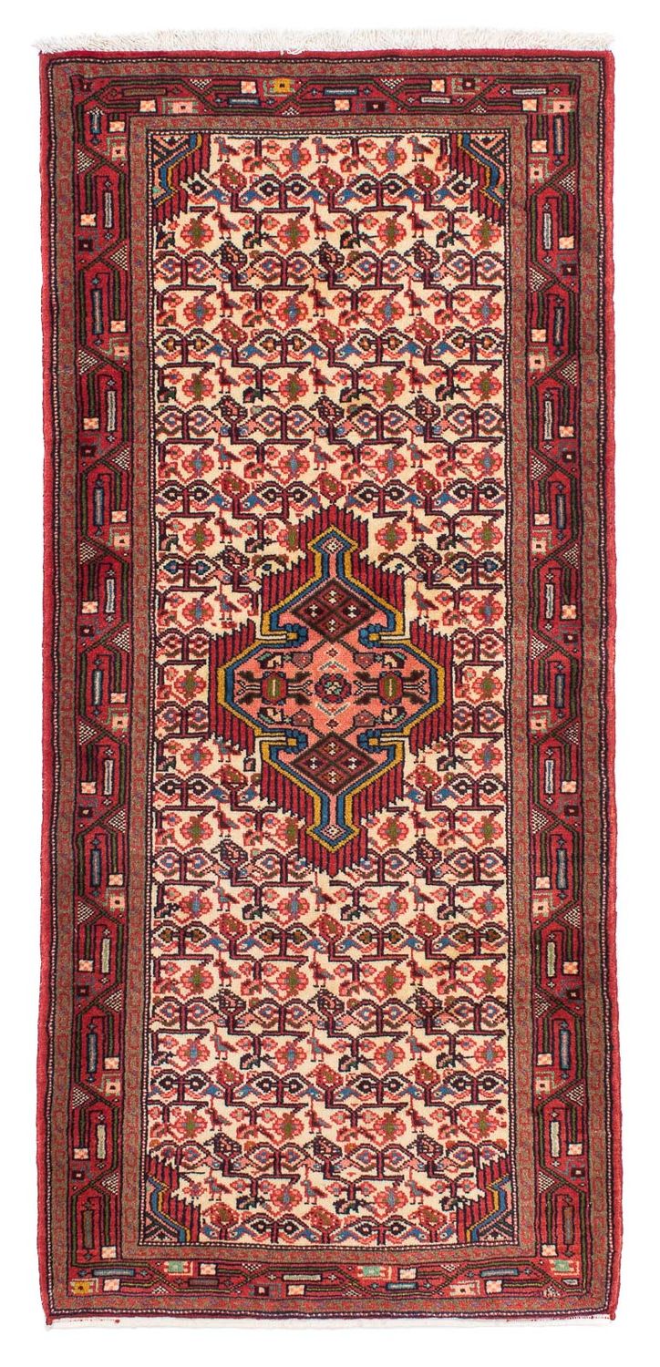 Tappeto corsia Tappeto Persero - Nomade - 195 x 82 cm - rosso chiaro