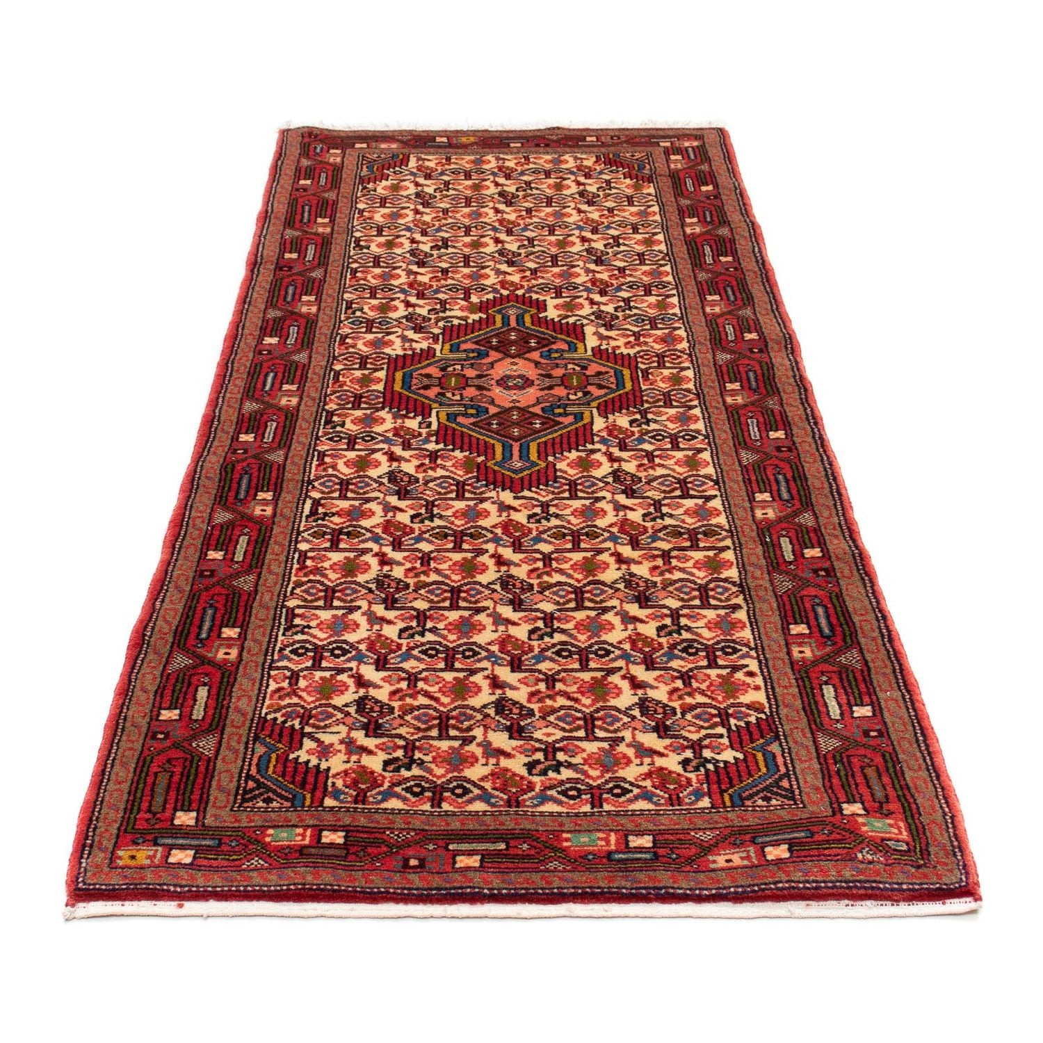 Tappeto corsia Tappeto Persero - Nomade - 195 x 82 cm - rosso chiaro