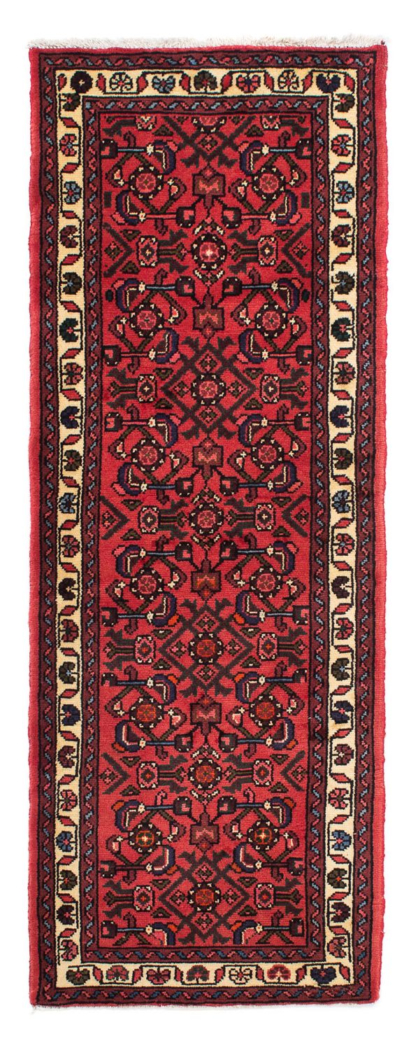 Tappeto corsia Tappeto Persero - Nomade - 195 x 70 cm - rosso scuro