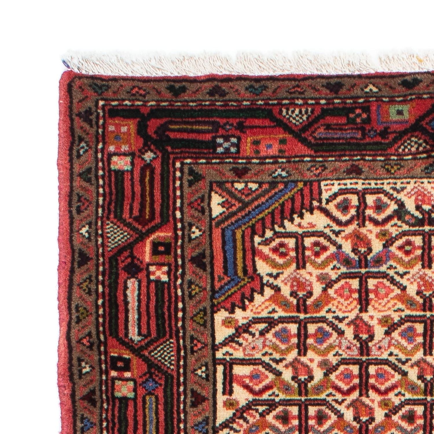 Tappeto corsia Tappeto Persero - Nomade - 204 x 83 cm - rosso chiaro