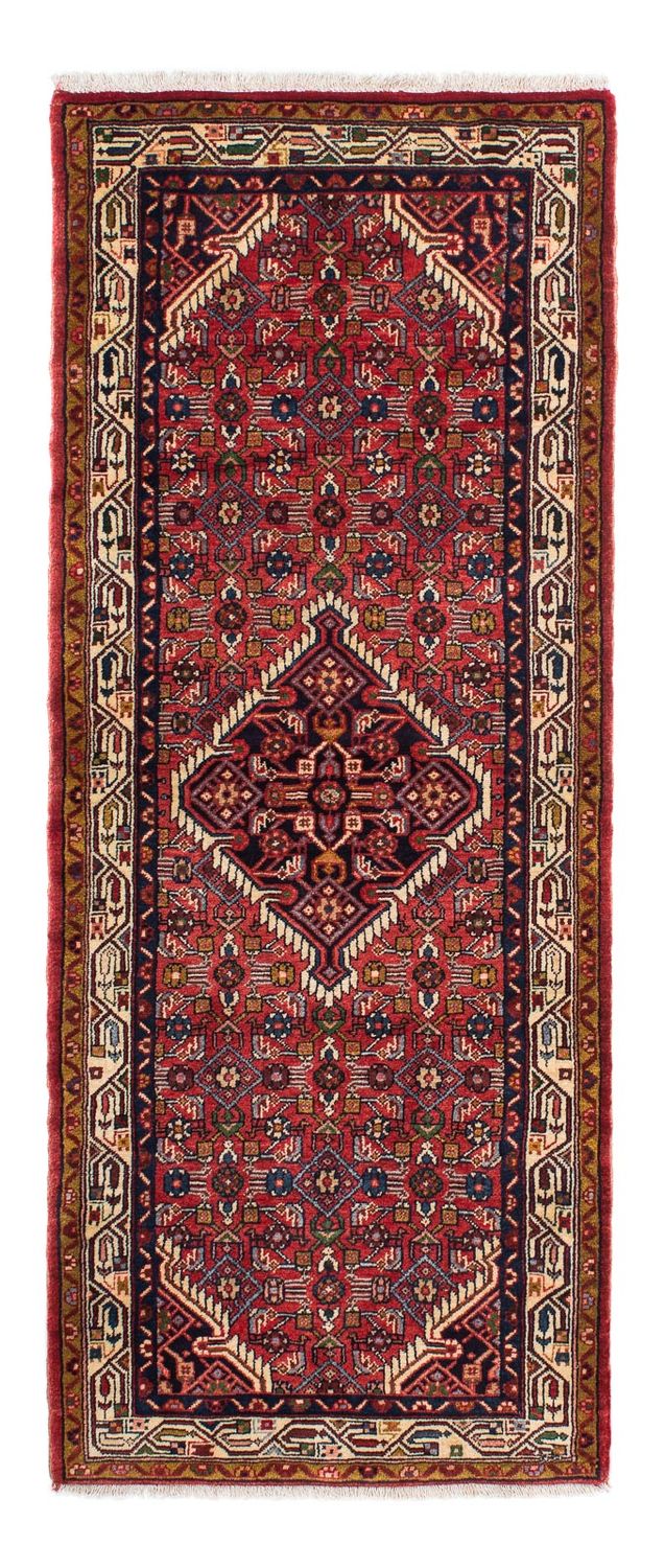 Tappeto corsia Tappeto Persero - Nomade - 200 x 78 cm - rosso scuro