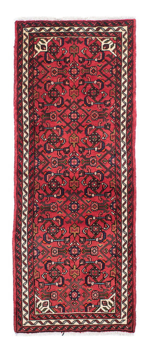 Tappeto corsia Tappeto Persero - Nomade - 185 x 70 cm - rosso scuro
