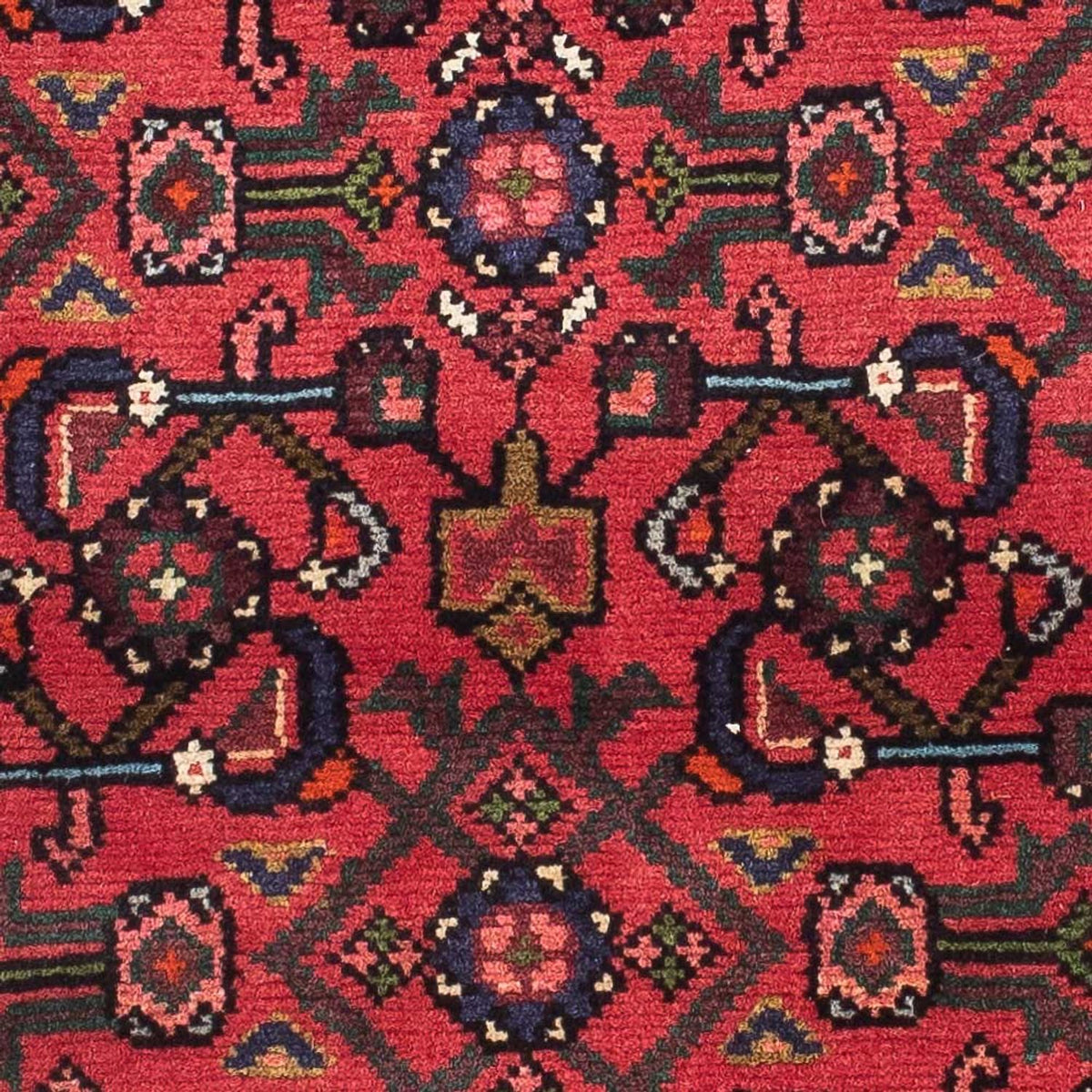 Tappeto corsia Tappeto Persero - Nomade - 185 x 70 cm - rosso scuro