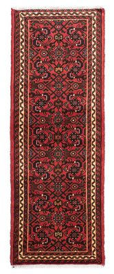 Tappeto corsia Tappeto Persero - Nomade - 195 x 68 cm - rosso scuro