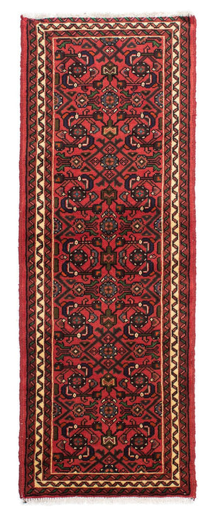 Tappeto corsia Tappeto Persero - Nomade - 195 x 68 cm - rosso scuro