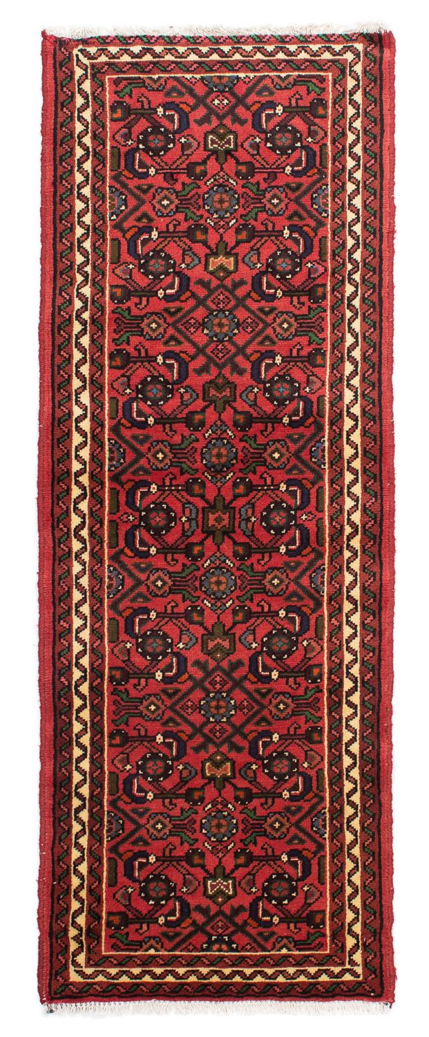 Tappeto corsia Tappeto Persero - Nomade - 195 x 68 cm - rosso scuro