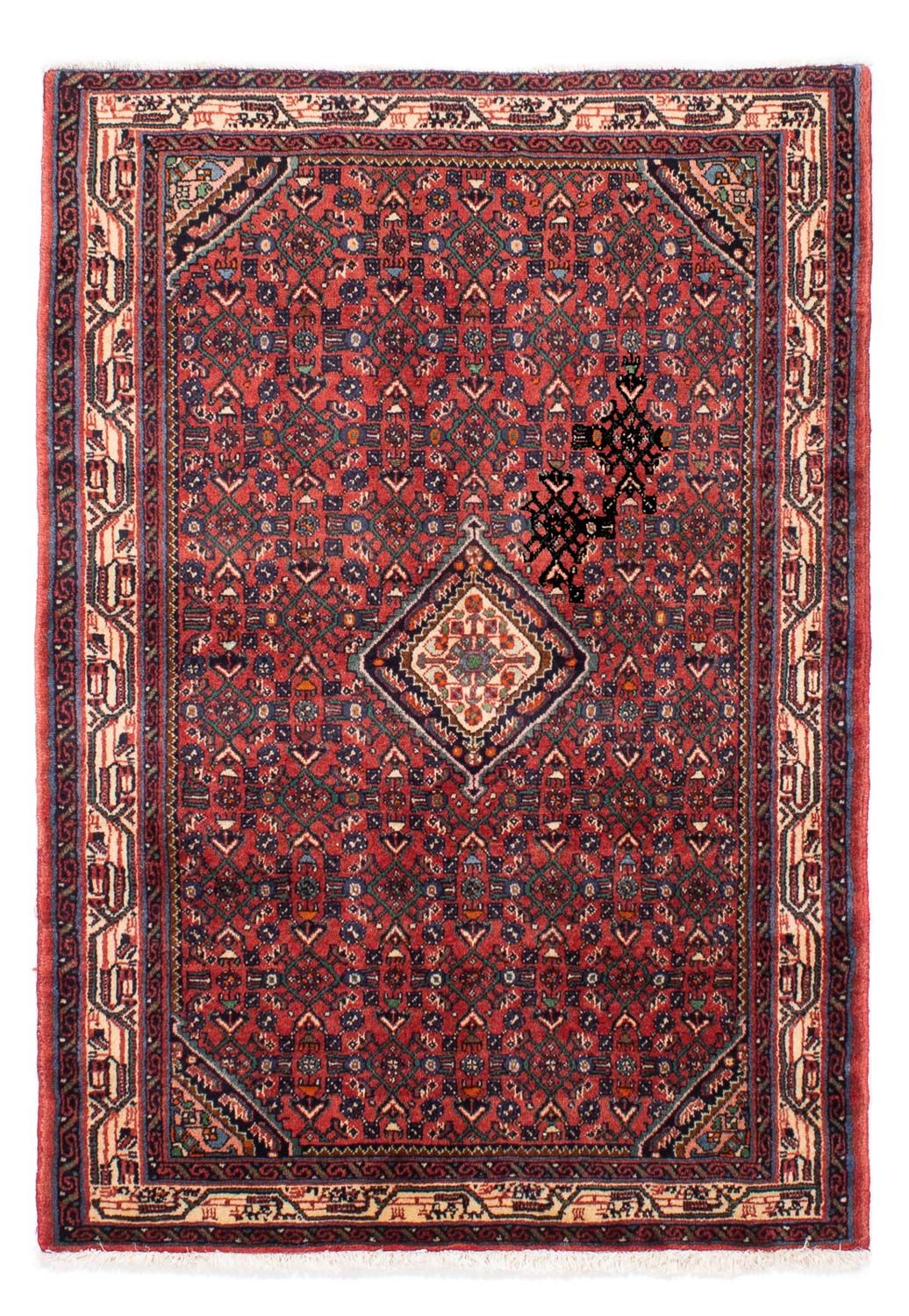 Tappeto Persero - Nomade - 142 x 104 cm - rosso scuro