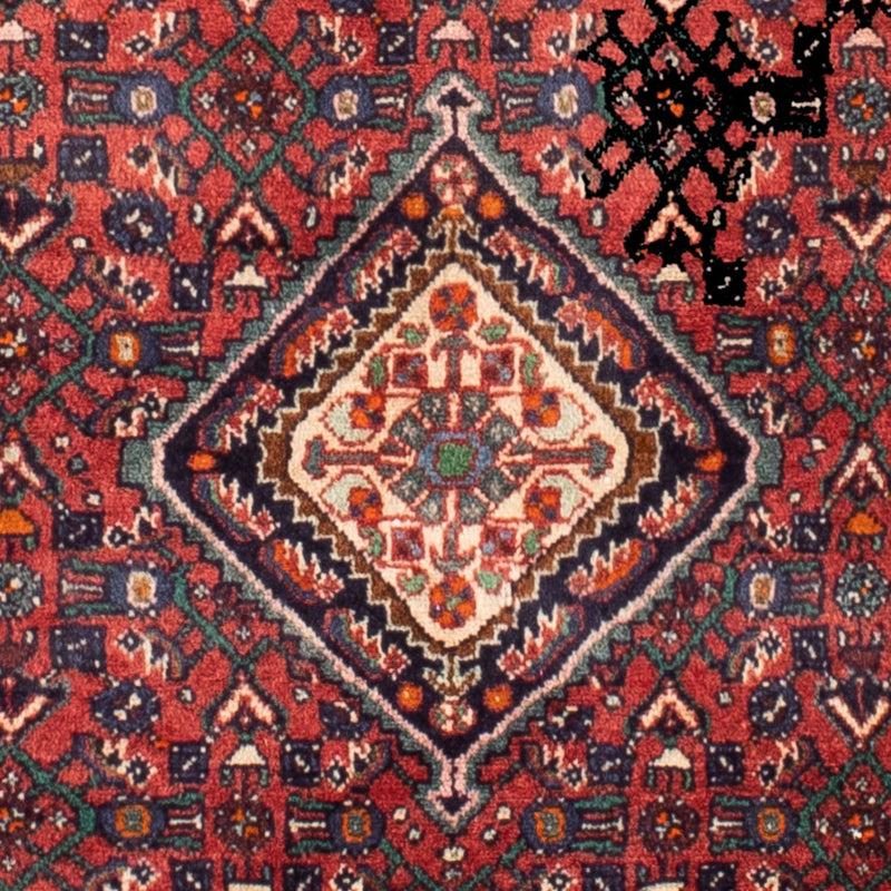 Tappeto Persero - Nomade - 142 x 104 cm - rosso scuro