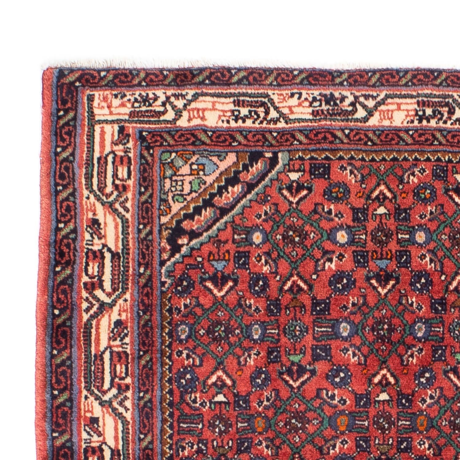 Tappeto Persero - Nomade - 142 x 104 cm - rosso scuro