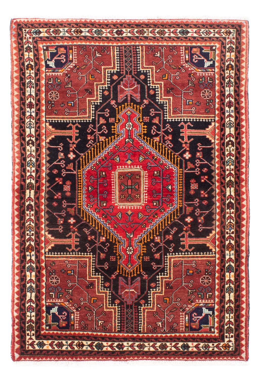 Tappeto Persero - Nomade - 162 x 110 cm - blu scuro