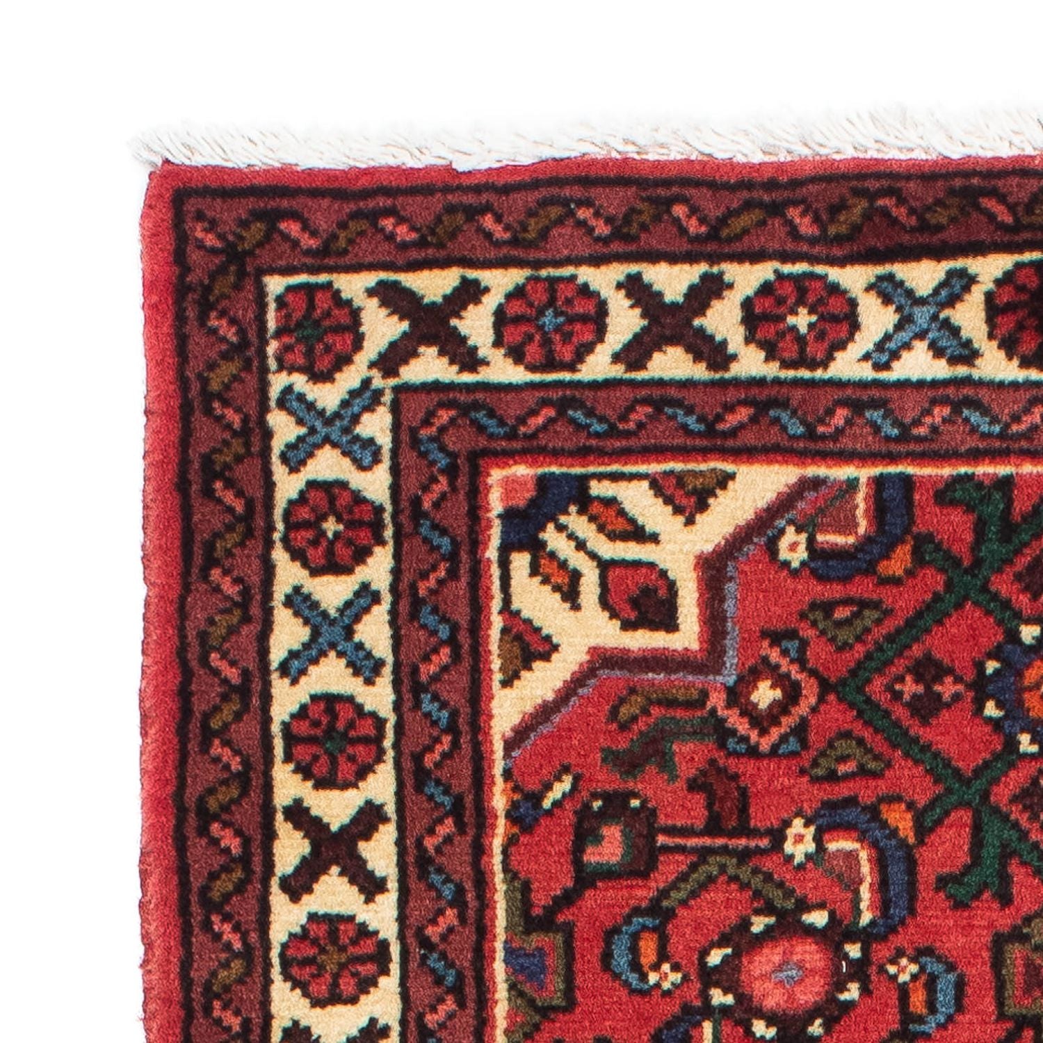 Tappeto corsia Tappeto Persero - Nomade - 203 x 70 cm - rosso scuro
